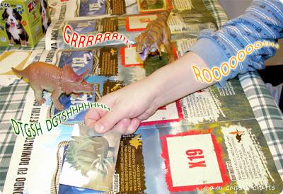 Dinosauri patinati - Zampe & Co.