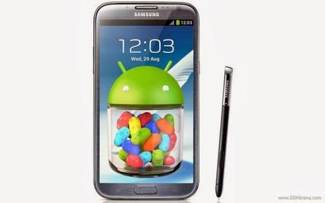 Samsung ha iniziato il rilascio di Android 4.3 Jelly Bean per Galaxy Note II