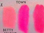 lipstick collection swatch sulle labbra