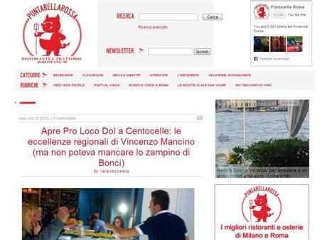 Il post di Puntarella Rossa su ProLoco DOL