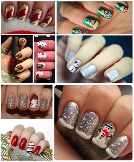 Nail art natale tutorial