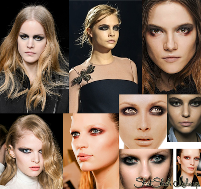 Girovagando per le passerelle... MAKE UP TREND Autunno Inverno 2013/2014!