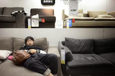 In Oriente si dorme all'Ikea?