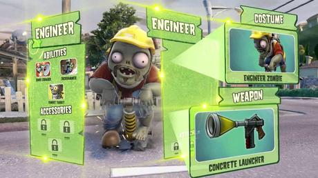 Plants Vs. Zombies: Garden Warfare - Trailer delle classi