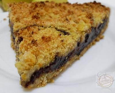 Torta Sbriciolata alle mele e cioccolato©