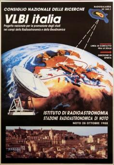 Manifesto per l'inaugurazione della parabola di Noto (1988)