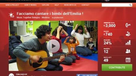 facciamo cantare l'emilia