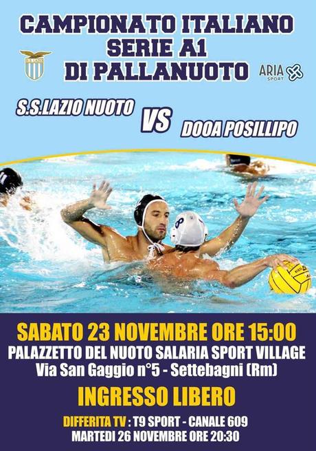 SS Lazio, la pallanuoto che comunica