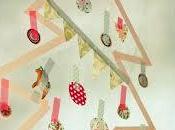 Creare albero Natale washi tape