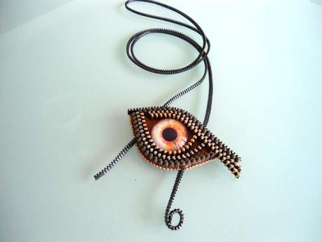 LA CERNIERA ZIP CHE NON TI ASPETTI: I BIJOUX DI FANTASIRIA Collana Fantasiria
