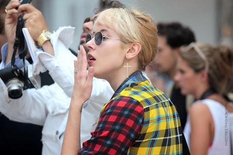 In the Street...Camicia Tartan...For vogue.it