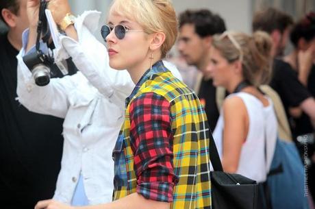 In the Street...Camicia Tartan...For vogue.it