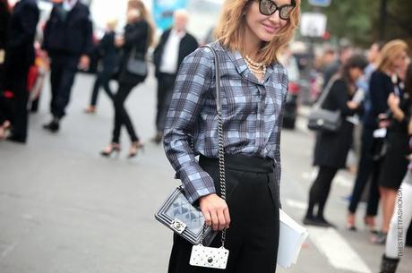 In the Street...Camicia Tartan...For vogue.it