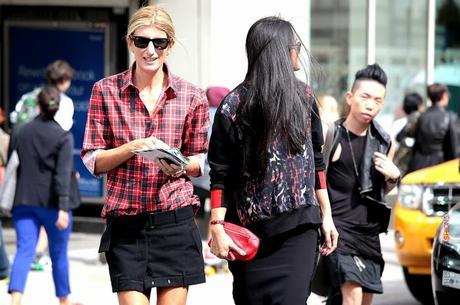 In the Street...Camicia Tartan...For vogue.it