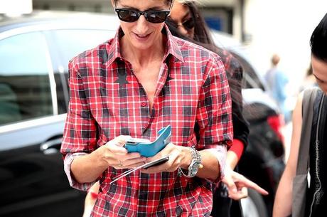 In the Street...Camicia Tartan...For vogue.it