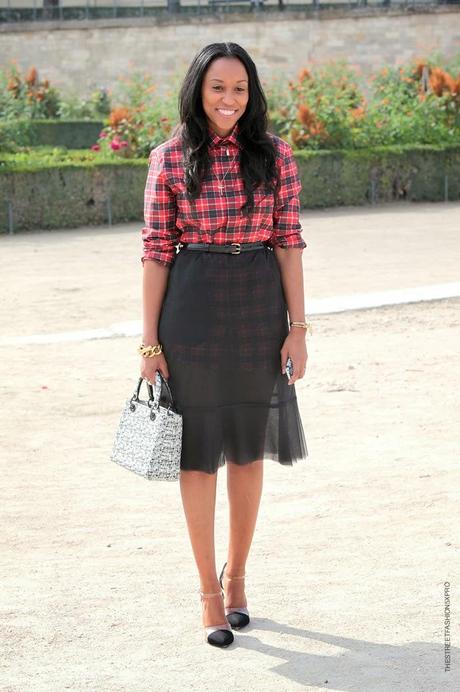 In the Street...Camicia Tartan...For vogue.it