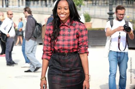 In the Street...Camicia Tartan...For vogue.it