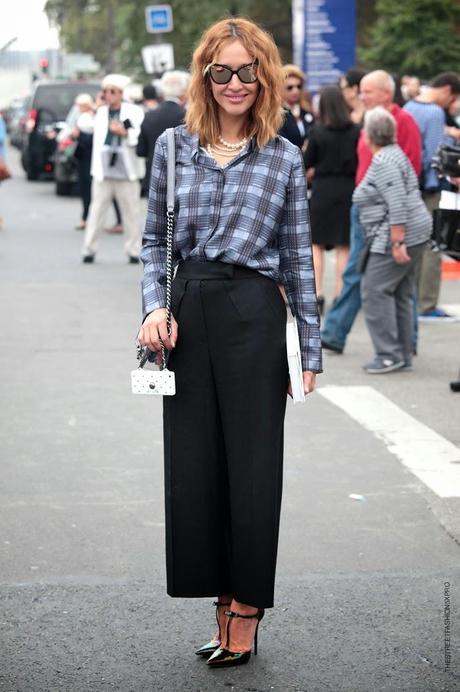 In the Street...Camicia Tartan...For vogue.it