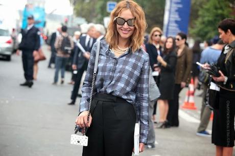 In the Street...Camicia Tartan...For vogue.it