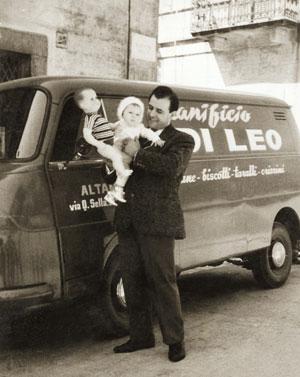 Il panificio Di Leo negli anni '60