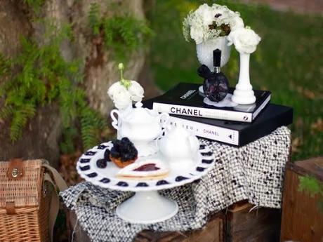 chanel  inspired wedding