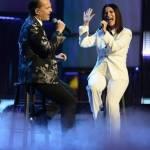 Miguel Bosè e Laura Pausini