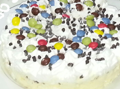 Torta gelato alla crema meringhe smarties