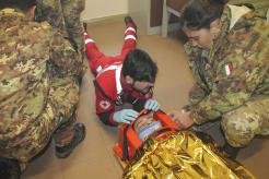 Foggia/ Esercitazione di evacuazione. Impegnata la Croce Rossa Italiana e il 21° Reggimento Artiglieria “TRIESTE”