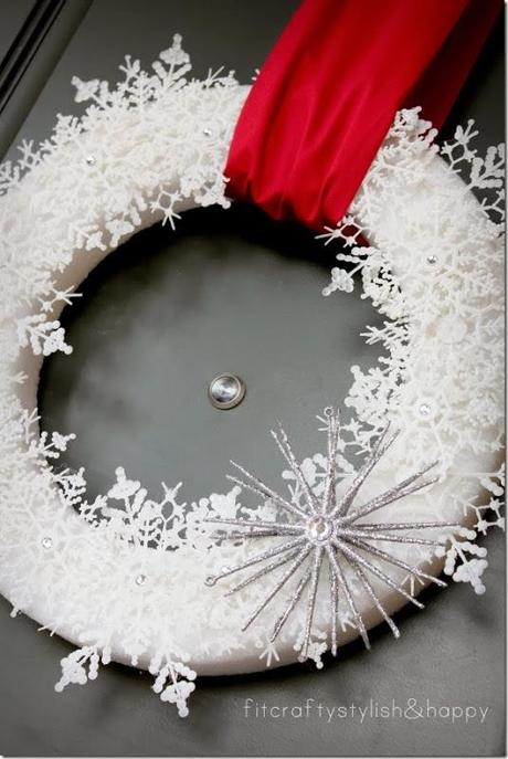 case e interni - decorazioni natalizie fai da te - diy - ghirlanda