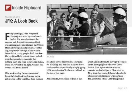 JFK: A Look Back