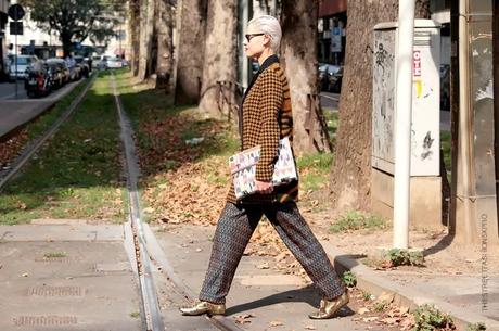 In the Street...Linda...Autumn Mix, Milan