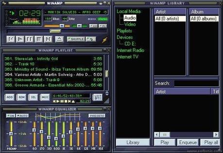 Chiude Winamp lo storico lettore mp3