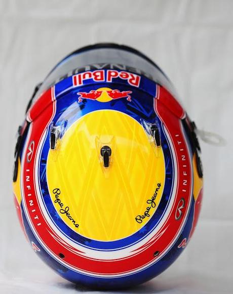 Arai GP-6 M.Webber Interlagos 2013 by Jens Munser Designs