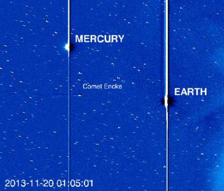 NASA STEREO comete Encke e Ison