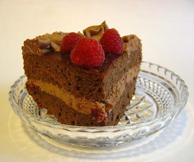 Torta cioccolato e lamponi Penso di essere una delle poch...