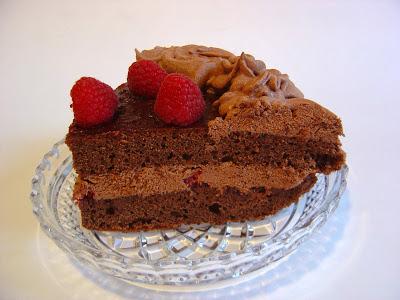 Torta cioccolato e lamponi Penso di essere una delle poch...