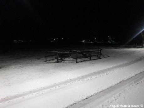 La prima neve sui miei monti