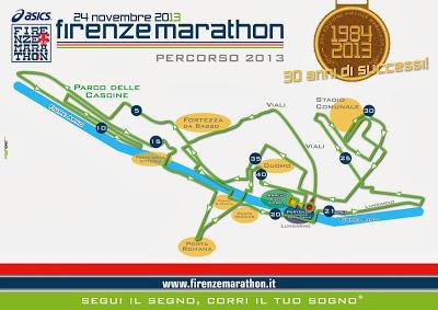 Oggi al via la Firenze Marathon 2013