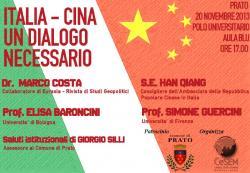 “ITALIA-CINA: UN DIALOGO NECESSARIO”. FOTO E VIDEO DELL’INCONTRO DEL 20 NOVEMBRE