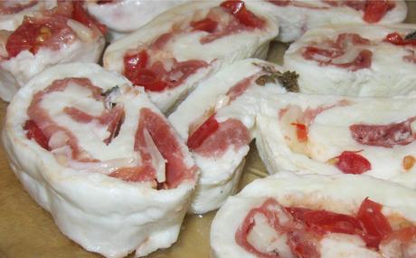 rotolo di mozzarella