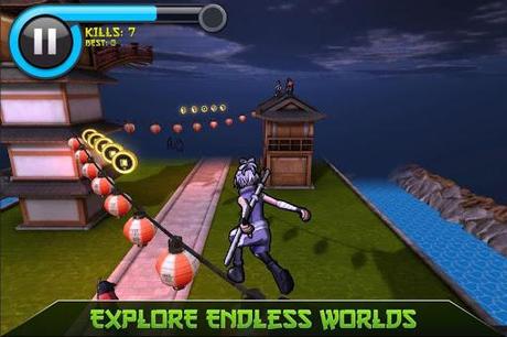  Zombitsu, ottimo mix di runner game e combattimenti ninja sui vostri Android!