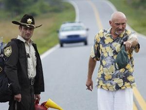 Frank Darabont dal set di The Walking dead