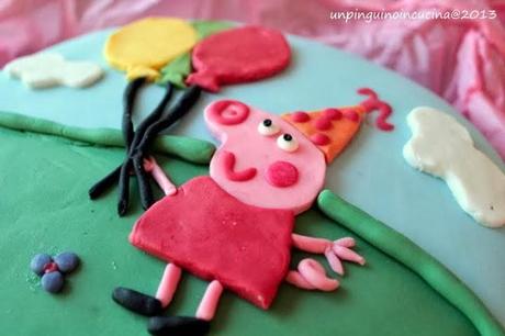 Torta di Peppa Pig per i 4 anni della Principessa