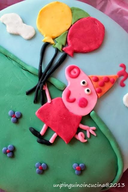 Torta di Peppa Pig per i 4 anni della Principessa