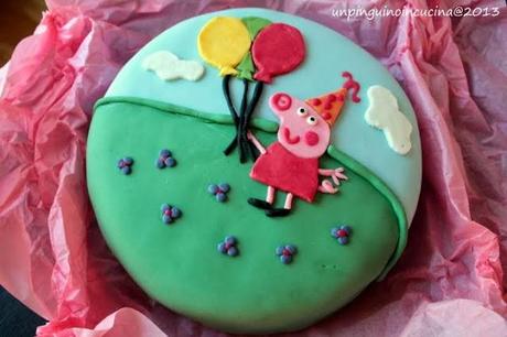 Torta di Peppa Pig per i 4 anni della Principessa