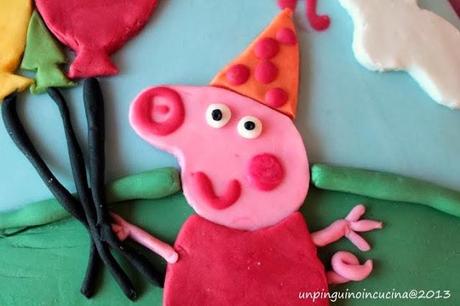 Torta di Peppa Pig per i 4 anni della Principessa