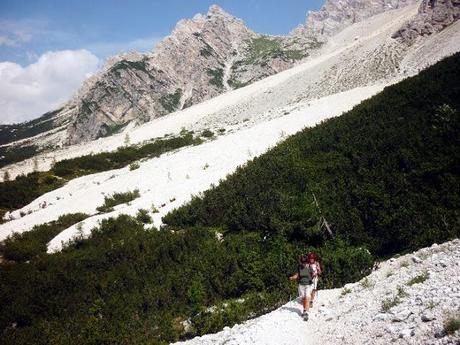 escursione al rifugio fiume