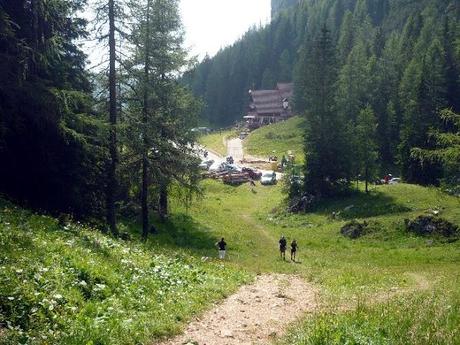 escursione al rifugio fiume