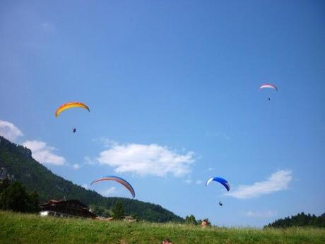 parapendio sulla paganella