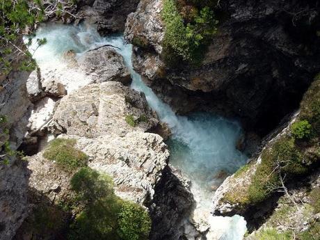 sentiero dei canyons e delle cascate di fanes